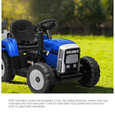 Mazam Kids Ride On Car with Trailer Electric Toy Car Blue