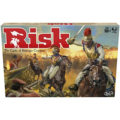 Risk - Game of Strategic Conquest - 2 to 5 Players - Family Board Games - Ages 10+