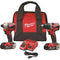 Milwaukee 2892-22CT M18 Compact Brushless 2-Tool Combo Kit, Drill Driver/Impact Driver