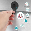 FYY Magnetic Hooks, 2 Pack Heavy Duty Magnets with Hook for Refrigerator, Magnetic Wreath Hanger for Metal Front Door Christmas Decoration, Cruise Hook Hanger for Hanging Cabins Grill Coat Pattern 2