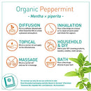 Puressentiel Organic Essential Oil - Peppermint For Unisex 1 oz Oil