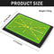 ENHUA GOLF Swing Mat,12 * 17 INCH Widen Divot Board Swing Path for Golf Training,Golf Indoor Practice Green
