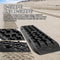 Recovery Tracks with Bag 2 Pair Recovery Boards for Automotive Tires and Wheels Sand Mud Snow 10Ton Stand 4wd Tracks for Offroad Car SUV Truck Gen 3.0 Black
