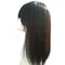 Remeehi 18" Long Real Human Hair Topper Hairpiece For Thinning Hair Straight Top Piece For Women 2# Natural Black