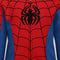 Marvel Boy's Spider-Man Full Zip Fashion Hoodie, Red/Blue, Size 5