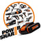 WORX 20V Cordless Pole Hedge Trimmer with POWERSHARE 2Ah Battery and Charger - WG252E
