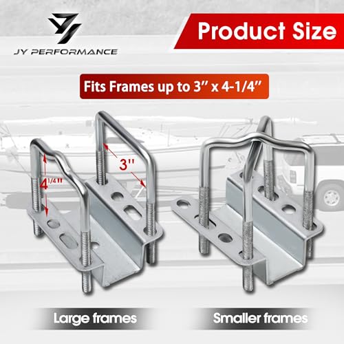 VEVOR Boat Trailer Guide-ons, 48, 2PCS Rustproof Steel Trailer