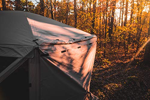 Gazelle Tents™, 3-Pack Gazebo Wind Panels, Portable Gazebo Wind Panels, Privacy Panels, Desert Sand, GA104