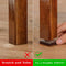 Felt Furniture Pads 1 inch 48 Pieces Pack Brown Square Self Adhesive Furniture Pads Anti Scratch Felt Pads for Chair Feet Heavy Duty 5mm Thick Floor Protector for Hardwood Floor