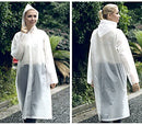 Rain Ponchos, 2 Pcs Rain Coats for Women Men, with Hood，Reusable EVA Rain Ponchos Raincoats.