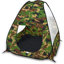 Camouflage Military Pop up Play Tent - Collapsible Indoor/Outdoor Army Playhouse for Kids