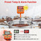 ThermoPro TP511 Digital Candy Thermometer with Pot Clip, Programmable Instant Read Food Meat Thermometer with 8'' Long Probe for Smoker Baking Grilling Candle Liquid Oil Deep Fry Thermometer