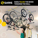 Saris Glide Bike Storage Ceiling Rack Grey, Standard