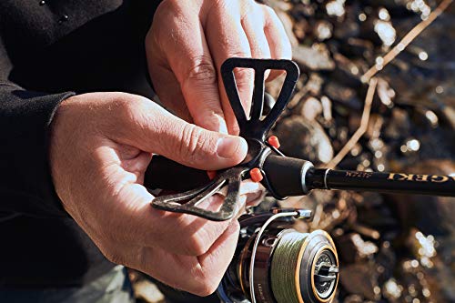 Deeper Smartphone Mount for Fishing Rod – See Phone and Keep Hands Free While Using Sonars