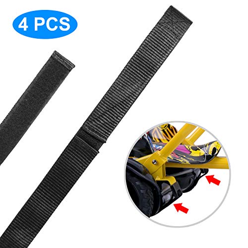 EverCross Hoverboard Seat Attachment Straps, Hoverboard Attachments Flexible Straps, Compatible with Most Size Hoverboard Electric Self Balancing Scooter