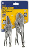 IRWIN VISE-GRIP Original Locking Pliers with Wire Cutter Set, 2 Piece, 36