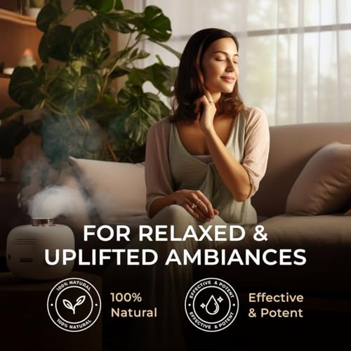 Gya Labs Rose Essential Oils for Skin & Aromatherapy - 100% Natural Rose Oil for Face - Rose Oil Essential Oil for Diffuser, Skin, Face, Hair & Perfume (10 ml)