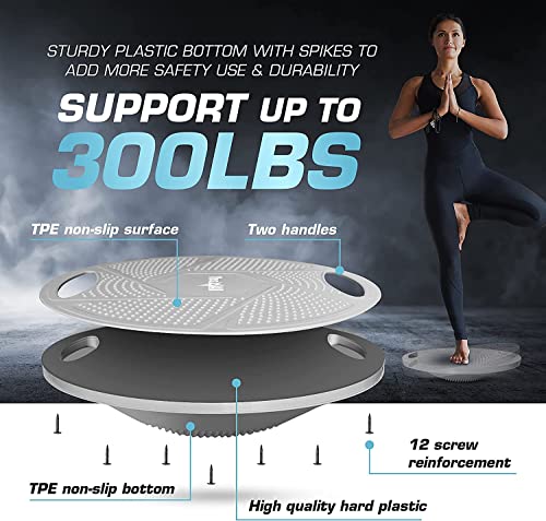 Premium Wobble Balance Board - Hex Design