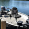 NORTHCAPTAIN T1 Deluxe Low Back Folding Boat Seat,Stainless Steel Screws Included (B6-Charcoal/Black(2 seats))