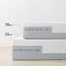 Zinus Cloud Cool Queen Mattress | Ultra Cool 7 Zone Gel Green Tea Memory Foam Cooling - Medium Plush Feel Bed