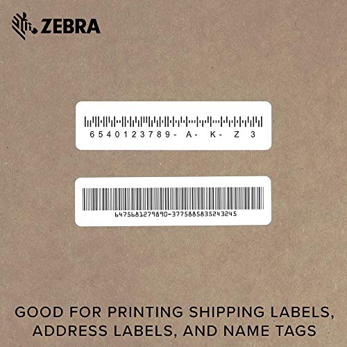 Zebra GC420t Monochrome Desktop Direct Thermal/Thermal Transfer Label Printer, 4"/s Print Speed, 203 dpi Print Resolution, 4.09" Print Width, 110-240V AC