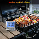 ThermoPro TP17 Digital Meat Thermometer with Dual Temperature Probe Large Backlight LCD Food Thermometer with Timer for Kitchen Oven BBQ Cooking Thermometer