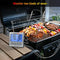 ThermoPro TP17 Digital Meat Thermometer with Dual Temperature Probe Large Backlight LCD Food Thermometer with Timer for Kitchen Oven BBQ Cooking Thermometer