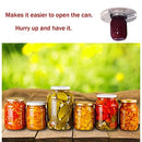 Jar Opener for All Size Jars Kitchen Gadgets Best Sellers Under The Counter Can Opener Gripper Premium Grip Bottle Opener Tool Engineered,Ez Off Jar Opener,2Pcs
