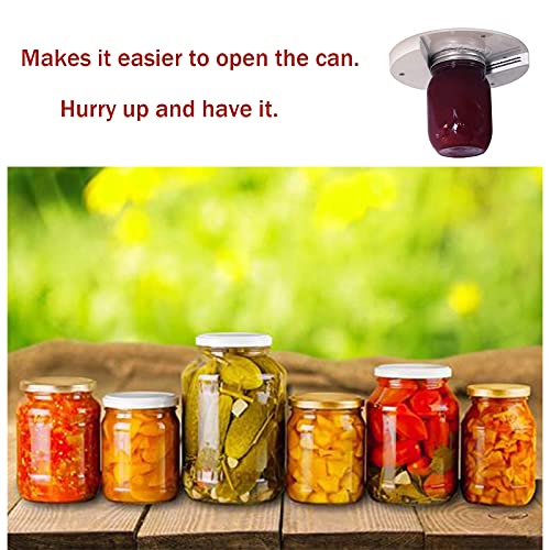 Jar Opener for All Size Jars Kitchen Gadgets Best Sellers Under The Counter Can Opener Gripper Premium Grip Bottle Opener Tool Engineered,Ez Off Jar Opener,2Pcs
