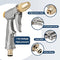 DERASL Garden Hose Gun,Spray Gun Garden Hose Nozzle 100% Metal with Adjustable Water Flow for Car Wash,Showering Pets and Watering Plant Pressure Washer Accessories