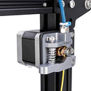 Creality Upgrade Extruder, All Metal MK-8 Extruder Feeder Drive Aluminum 1.75mm for Ender 3 Ender3 Pro/3V2 Ender 5 CR-10S Gray