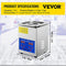 VEVOR Ultrasonic Cleaner 1.3 L Ultrasonic Parts Cleaner with Heater Timer, 0-30 min Time Setting, with LED Digital Display