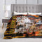 Warriors-Cats Blanket for Women Girls Goys Pet Kids Soft Warm Cozy Throw Blanket Sofa Bed Fleece Travel Blanket Gifts 50"x40"