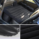 Inflatable Car Back Seat Mattress Portable Travel Camping Soft Rest Air Bed Sleeping Bed, Travel Inflatable Mattress Air Bed for Car Universal SUV Extended with Two Air Pillows