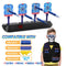 Lehoo Castle Nerf Target, Electronic Shooting Target for Nerf Gun Foam, Digital Target 4 Dart, Nerf Tactical Vest Kit for Boys and Girls