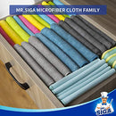 MR.SIGA Microfiber Cleaning Cloth,Pack of 24,Size:12.6" x 12.6"