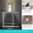 Pet Safety Gates Dog Safe Fence Puppy Baby Child Security Stair Barrier Door 30CM Extension Adjustable 100CM Height