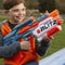 Nerf Elite 2.0 Motoblitz Blaster, 2 Blast Modes, Motorized 10-Dart Blasting & Airblitz 6 Darts at Once, 10 Dart Clip, 22 Elite Darts