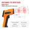 ThermoPro TP30 Infrared Thermometer Gun, Laser Thermometer for Cooking, Pizza Oven, Griddle, Engine, HVAC, Laser Temperature Gun with Adjustable Emissivity & Max Measure -58°F ~1022°F (Not for Human)