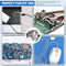 Glarks 180Pcs Micro Sockets USB 2.0 3.0 Type A Male Female Plug Connector Jack Solder USB Repair Replacement Adapter Assortment Set