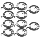 ECSiNG 10Pcs Turn Door Handle Springs DIY Door Handle Spring Repair Kit Accessories for Left & Right Hand Internal Door Handles 36.5x27.5mm