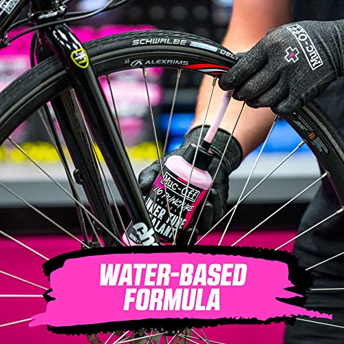 Muc-Off 20216 No Puncture Hassle Inner Tube Sealant, 300 Millilitres - Advanced Bicycle Tyre Sealant for Repairing Inner Tube Punctures of Up to 4mm