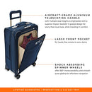 Briggs & Riley 4 Wheel Expandable Spinner Suitcases, Navy, Carry-On 56cm, Essential Carry-On