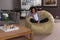 Sofa Sack - Plush Ultra Soft Bean Bags Chairs for Kids, Teens, Adults - Memory Foam Beanless Bag Chair with Microsuede Cover - Foam Filled Furniture for Dorm Room - Camel 5'