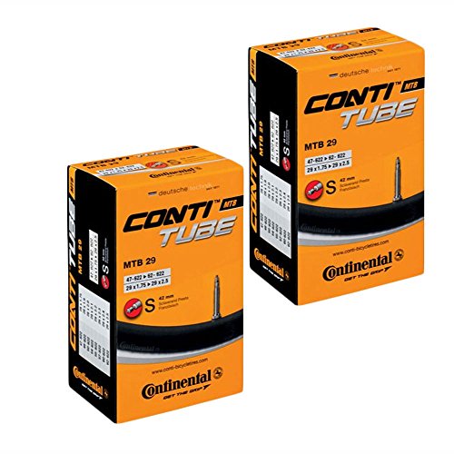 Continental Unisex's MTB Tube 29" Inner, Black, [47-622->62-622]