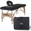 STRONGLITE Portable Massage Table Package Shasta - All-In-One Treatment Table w/Adjustable Face Cradle, Pillow & Carrying Case