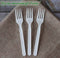GreenWorks 100% Biodegradable Compostable CPLA Cornstarch Disposable Cutlery FORKS100 Ct 7 Heavyweight Utensils Flatware Forks