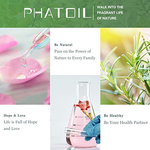 PHATOIL Lemon Essential Oil 30ML, Essential Oils for Diffuser, Humidifier, Aromatherapy, Sleep, Relax (Lemon, 30 ml)