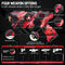 OSALON Laser Tag Guns Set of 2 with Digital LED Score Display Vest Multi-Functional Laser Tag Fun Indoor&Outdoor Toys for Kids Ages 6 7 8 9 10 11 12+ Years Old Boys Girls Teens Adults Birthday Gift
