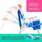 Sturdy & Lightweight Backpack Beach Chair – AI Designed & Crafted/Bundle of 2 Units (Sunset)